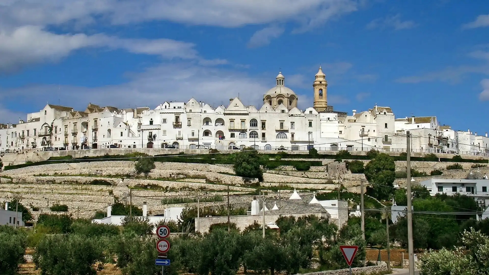 Panoramica di Cisternino